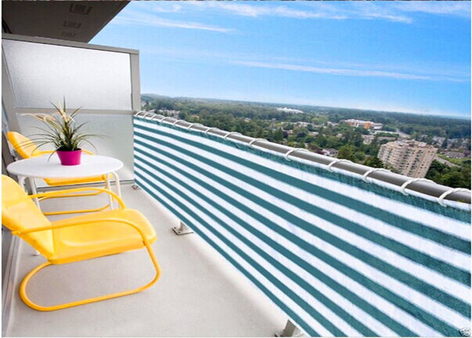 Anti filet UV d'ombre de balcon de protection solaire extérieure pour la cour et le jardin